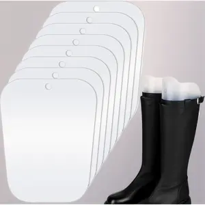 8 Pcs Boot Shapers for Tall Boots – Boot Inserts Holders, Adjustable Support for Women’s Knee High & Riding Boots, Anti-Wrinkle Shoe Tree