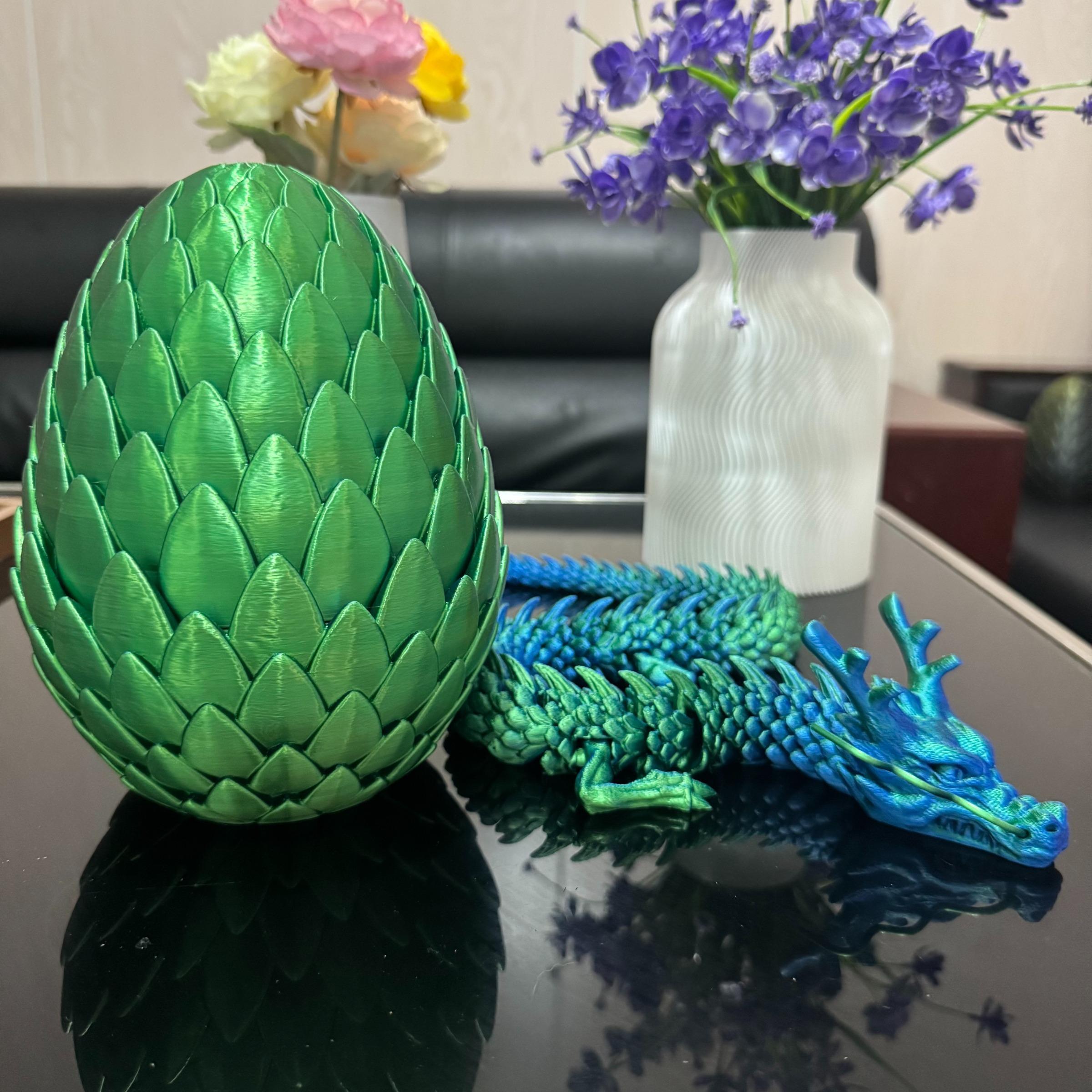 Large Lotus Dragon Egg Set, 60cm Dragon + 18cm Egg, 30cm Dragon + 9cm Egg, Two Size Options, Home Decor, Festival Party Decoration, Gift Idea