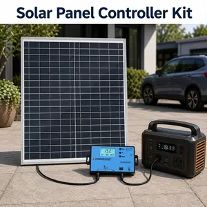 20W Outdoor Solar Panel Portable Charger USB Solar Power for Outdoor, Phone, Camping, Travel, Roof, RV, Car, Emergency Power Supply