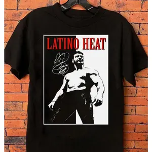 💪 🥊 🖤 Collection Eddie Guerrero Signature Gift For Fan S to 4XL T-shirt, WWE Latino Heat Tribute Tee Unisex Shirt Made Using 100% Cotton