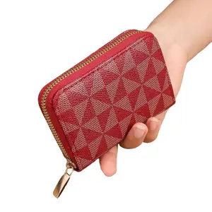 2026 New Anti-Magnetic Multi-Card Wallet, Multiple Card Slots, ID and Driver's License Protection, Zipper Wallet for Women