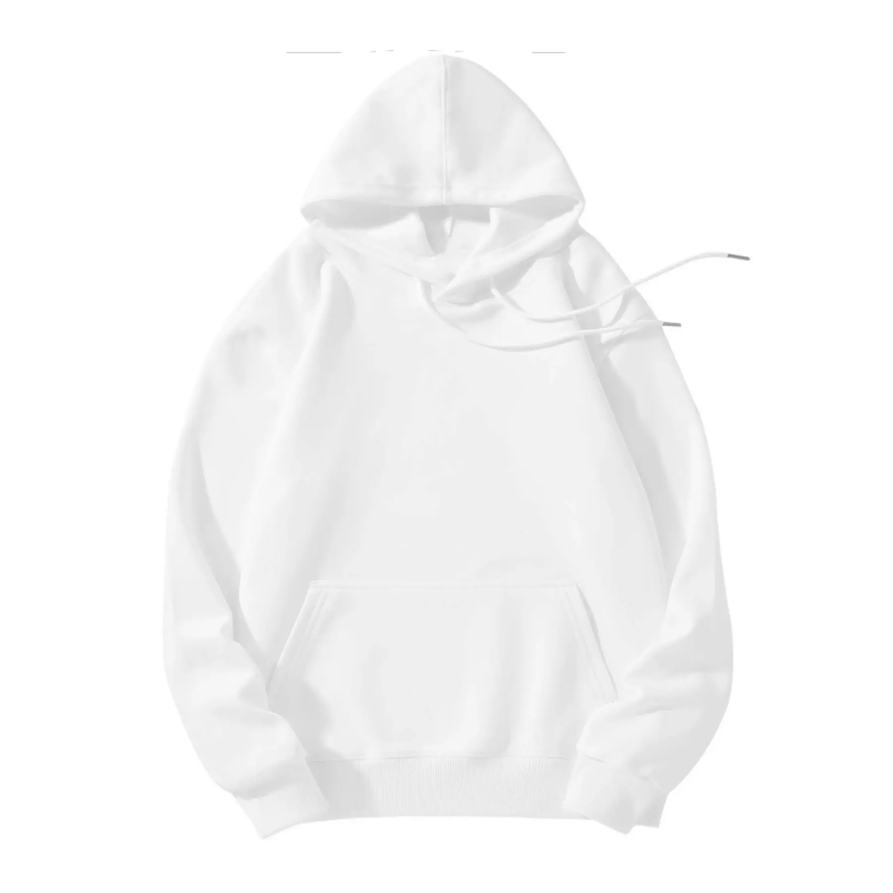Men's 280G Lightweight Ribbed Plain Fleece Pullover Hoodie - Menswear Tops for Fall & Winter Day Wear, Soft Casual Streetwear (S-2XL), Breathable