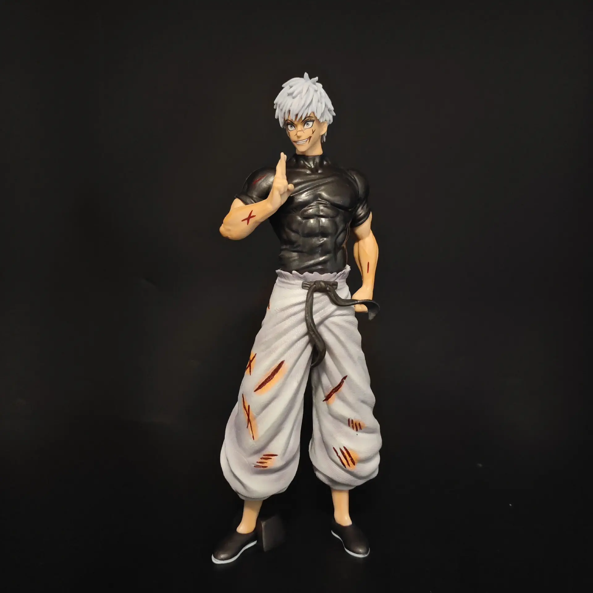 Three-Headed Five-Pathway Understanding Handmade Model Statue, Jujutsu Kaisen Anime Figure, Decoration Figure, Decorative Figures, Trendy Collectible Decorative Item, Anime Character Statue, Figurine Decor, Perfect Gift for Fans