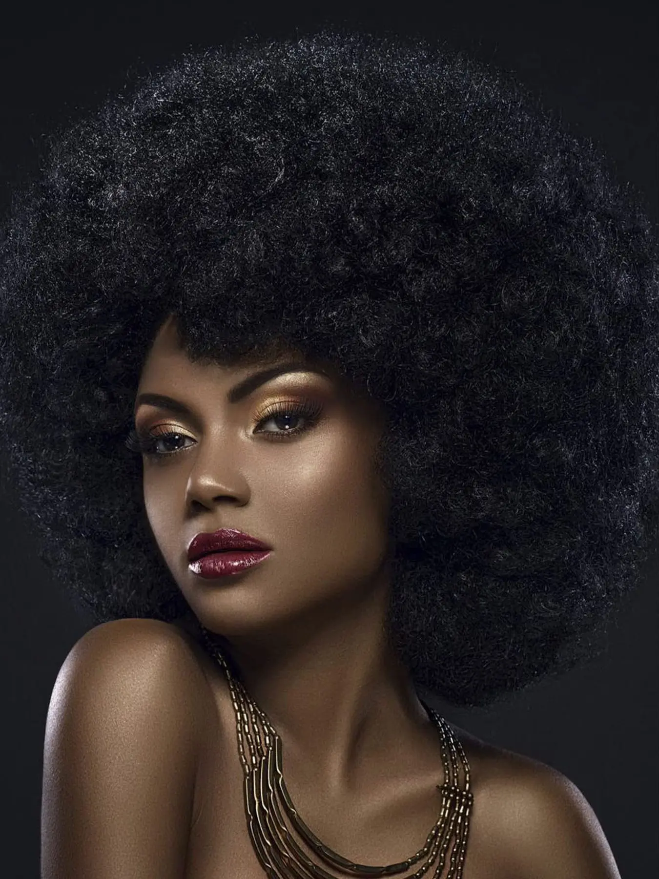 70s Short Afro Curly Wig with Bangs, Bouncy Fluffy Kinky Curly Wig for Women, Afro Kinky Wigs, Synthetic Hair for Daily Party Cosplay