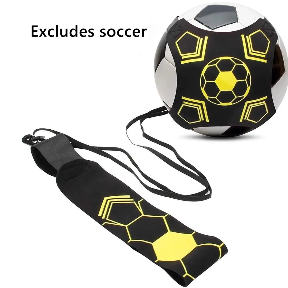 Tibial Defense Kickback Trainer, Beginner Soccer Juggling Training Tool, Soccer Training Equipment, Fits Size 3-5 Footballs, Christmas Gift Idea, No Ball Included