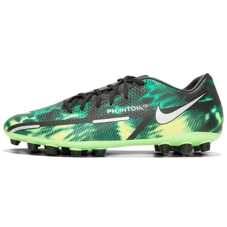 Nike Phantom GT Academy Soccer Cleats for Men – Round Toe, Lace-Up, AG Studs, Slip-Resistant and Durable Verifiable, with credentials and supporting global authentication