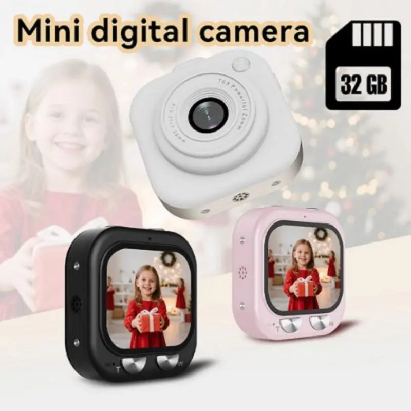 Mini HD Digital Camera, 2.01 Inch Large Screen, 10 Million Pixels, 750mah Battery, Portable Photo Camera for Students and Home Use, Point and Shoot Digital Cameras