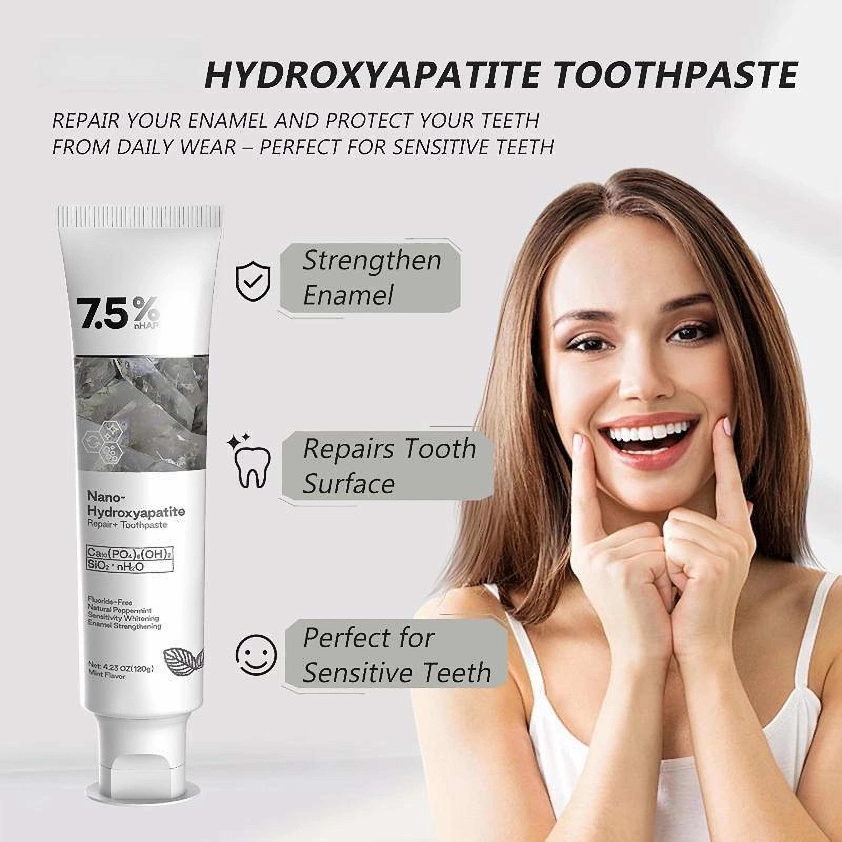 Hydroxyapatite Toothpaste for Advanced Enamel Protection Gentle Effective Fluoride-Free Formula for Sensitive Teeth