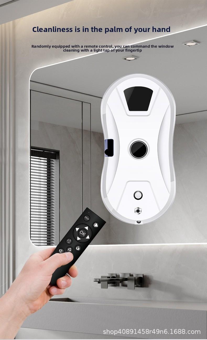 Smart Window Cleaning Robot Automatic Electric Remote Control Glass Cleaner Home Use
