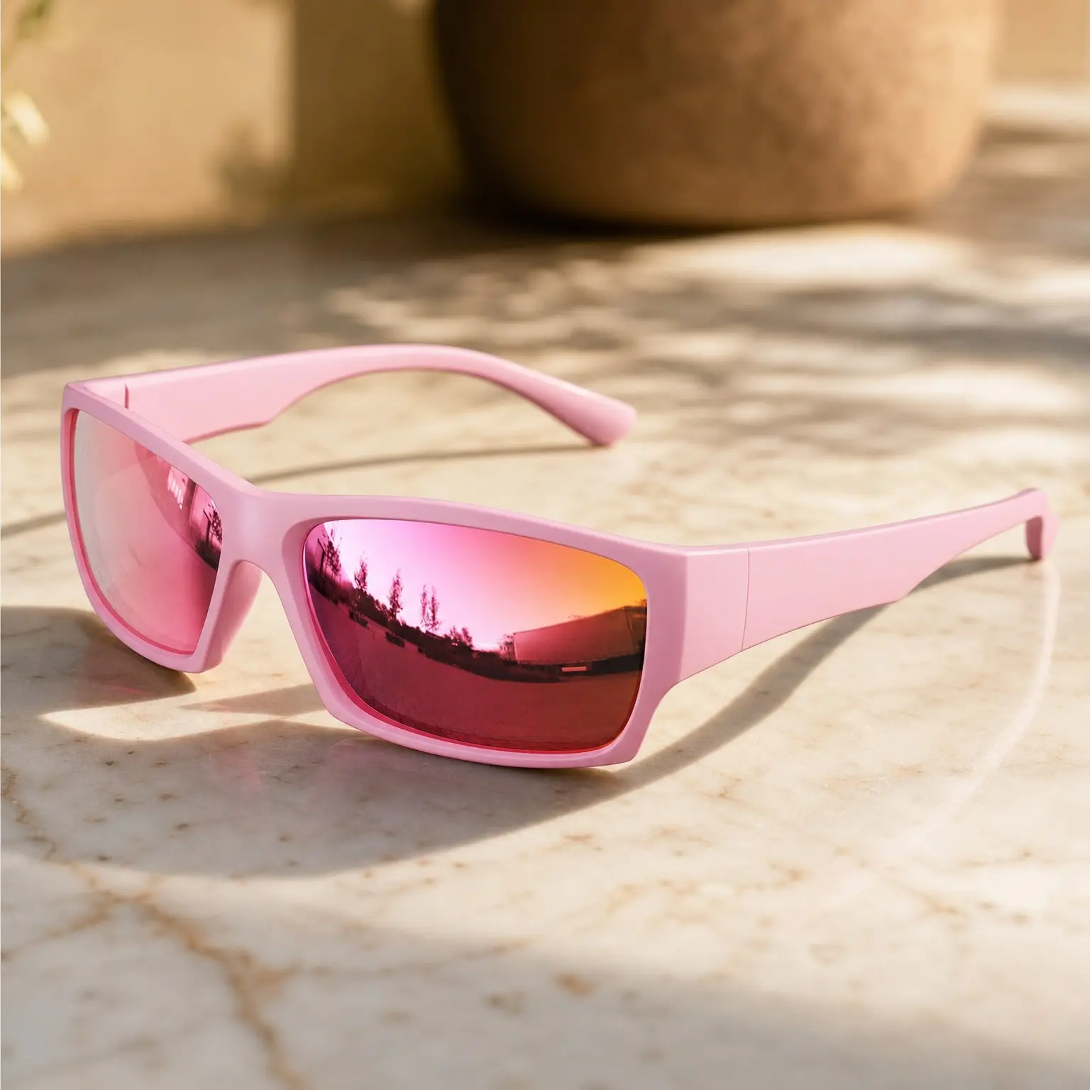 Kids Polarized Sunglasses for Boys Girls Age 4-10, Unbreakable Flexible Youth Sports Baseball Glasses(Gift)
