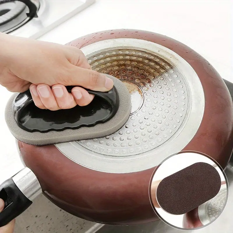 2pcs Magic Kitchen Sponge Brushes, Multi-Purpose Cleaning Sponges
