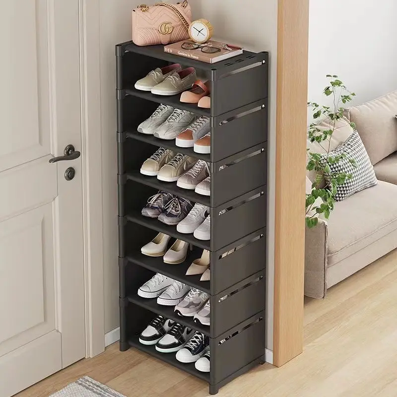 Shoe Rack, Adjustable Large Capacity Shoe Storage Rack, Dustproof Shoe Organizer, Shoe Display Rack, Home Organizer for Living Room Bedroom