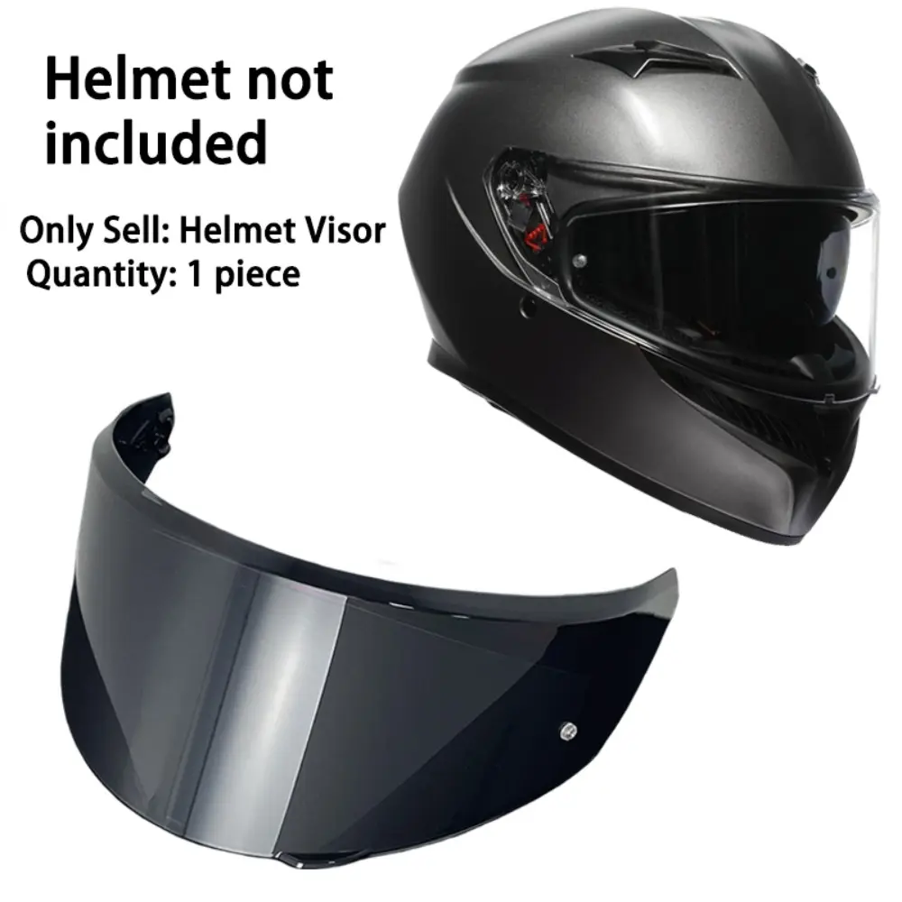 (E2206) New K3 Visor Compatible With New AGV K3 Visor Replacement S M L Motorcycle Helmet Visor Face Shield