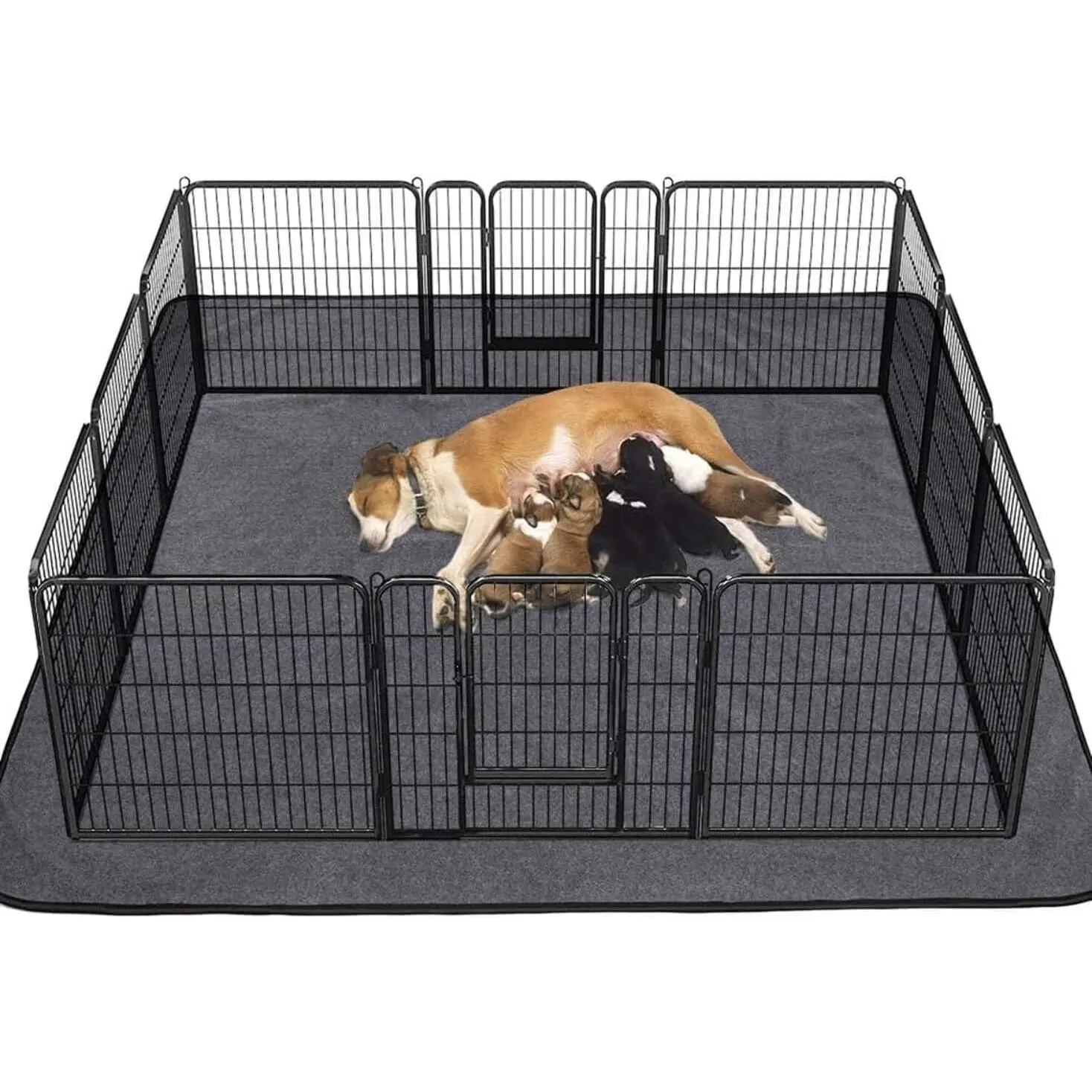 Washable Extra Large Reusable Dog Pee Pads Waterproof Pet Mat for Puppy Training Whelping Playpen