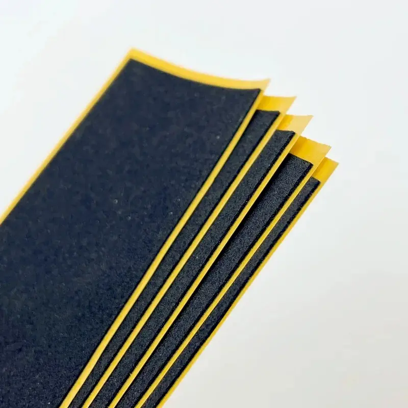 Skateboarding Fingerboard Foam Grip Tape - 0.5mm Thin Foam, 110*38mm Uncut Size, Fingerboard Shape Uncut Deck Griptape