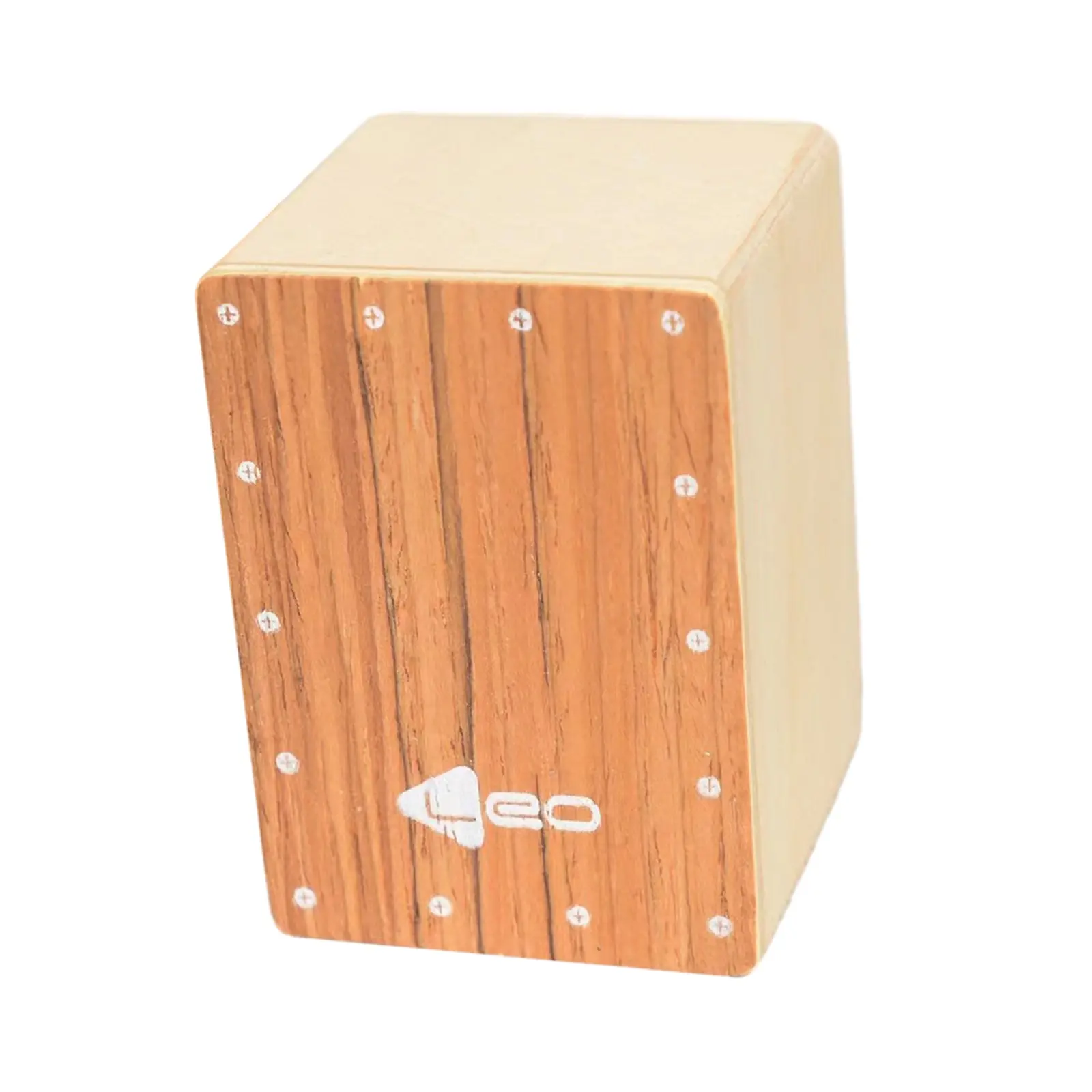 Wooden Percussion Box Drum, Portable Hand Drum for Party, Holiday, Stage Performance, Wooden, Ideal for Music Lovers