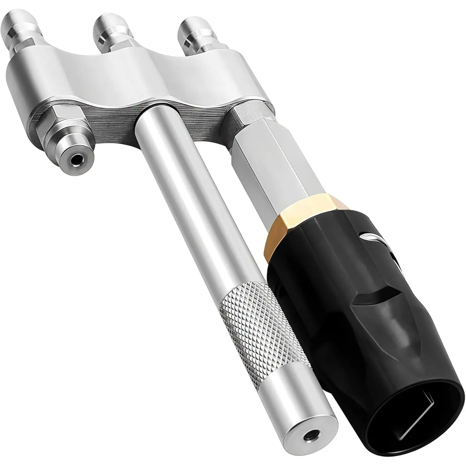 3 in 1 M5 Twist Nozzles, long pressure Soft Soap Nozzle, spray mode and Fit for use with Pressure Washer 3-7 GPM, 1/4'' Quick Connect, 0 to 60° Spray Pattern, Pressure Wash, M5 Thread