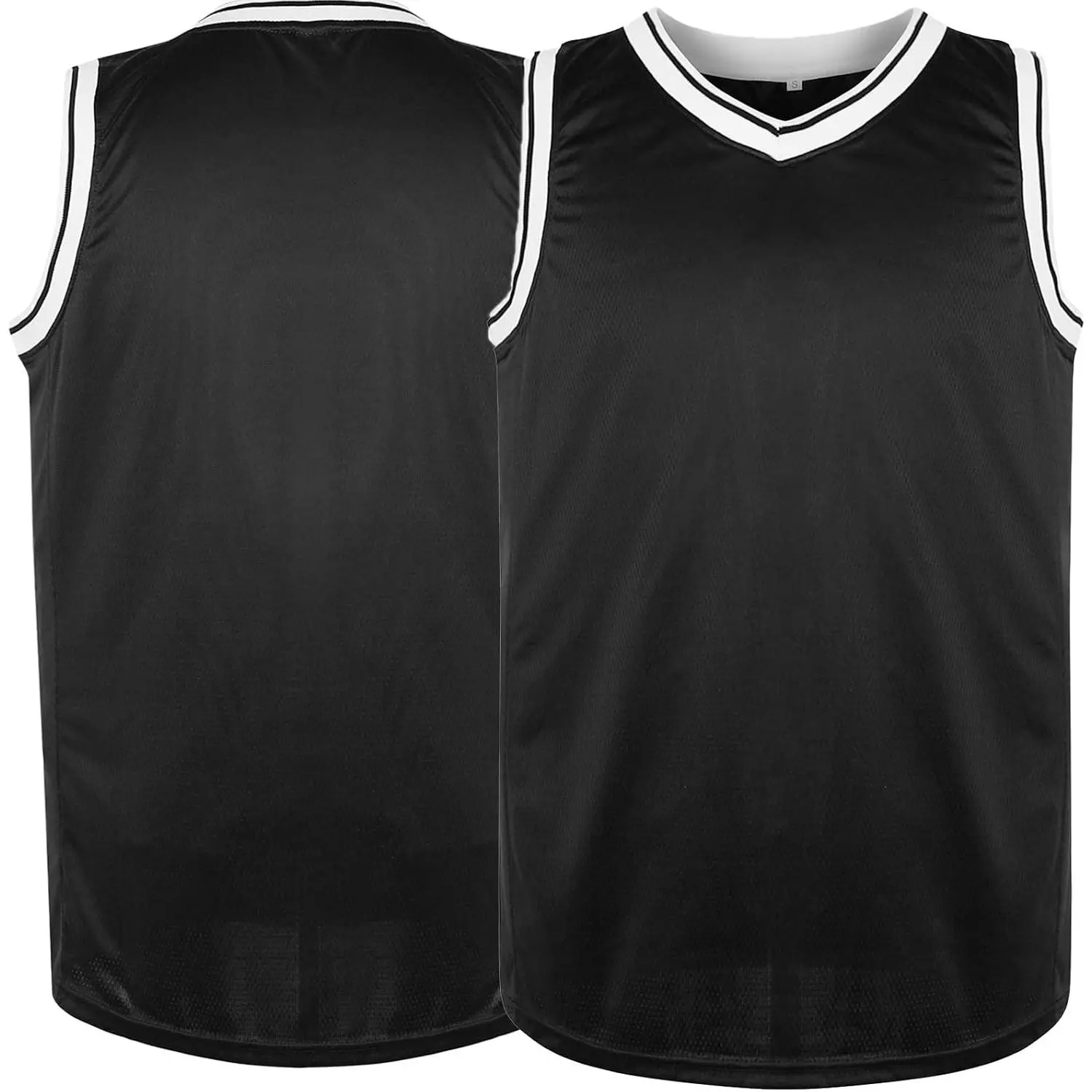 Men's Mesh Athletic Reversible Blank Basketball Jersey Sports Shirt S-3XLGift