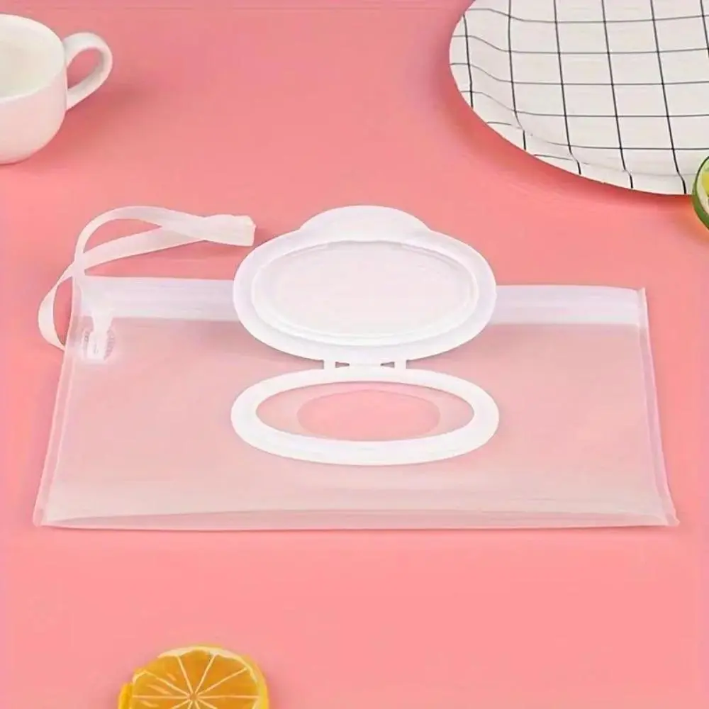 2026 New Clear Reusable Wet Wipes Storage Pouch, Portable Wet Wipe Dispenser Holder, Lightweight Organizer for Home, Travel, Camping & Outdoor Use
