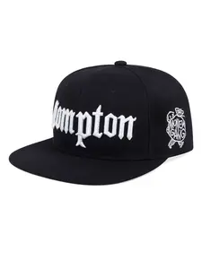 1piece COMPTON CAP Adjustable Snapback Cap street dance, adjustable size, letter embroidery, Embroidered Snapback Adjustable, flatbill snapback cap design, unisex hip-hop headwear, outdoor sun baseball cap Adjustable Hat