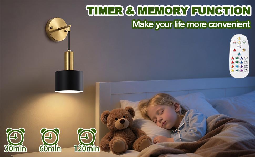 Battery Operated Wall Sconces Set of Two, Black & Gold Wireless Rechargeable Wall Lights with Remote, Dimmable LED Wall Lamps, Modern Cordless Sconce for Bedroom Living Room Hallway Battery Operated Wall Sconces Set of Two, Black & Gold Wireless Rechargeable Wall Lights with Remote, Dimmable LED Wall Lamps, Modern Cordless Sconce for Bedroom Living Room Hallway