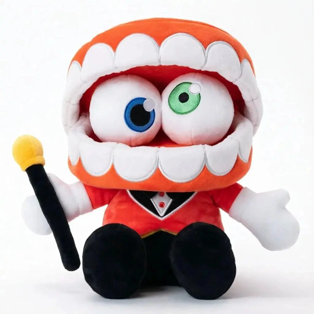 In Stock The Amazing Digital Circus Plush Toys Caine Jax Cute Stuffed Dolls Caine Puppet Plush Toys Home Decor As Birthday Gifts