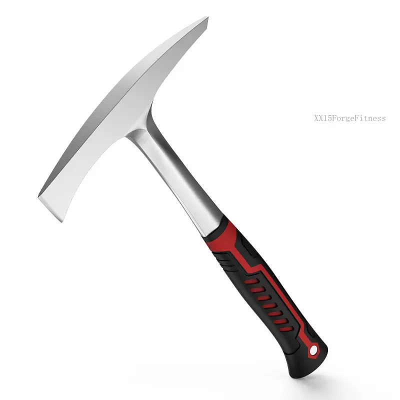 Welding Hammer 28oz, Heavy Duty Chipping Tool for Slag & Rust Removal, Heat Treated Carbon Steel with Soft Rubberized Grip, Professional Metalworking HammerXX15ForgeFitness