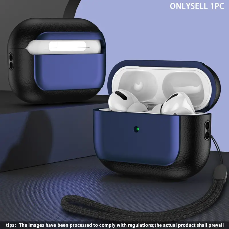 Wireless Charging Protective Case with Lanyard, Shockproof Earphone Shell for AirPods Pro3, AirPods 4, AirPods Pro2, AirPods 3