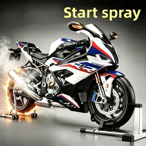 Bmw S1000rr Alloy Dynamic Car Model, Smoke Exhaust, Adjustable Suspension, Gift Box, Perfect for Motorcycle Enthusiasts, Birthday Present