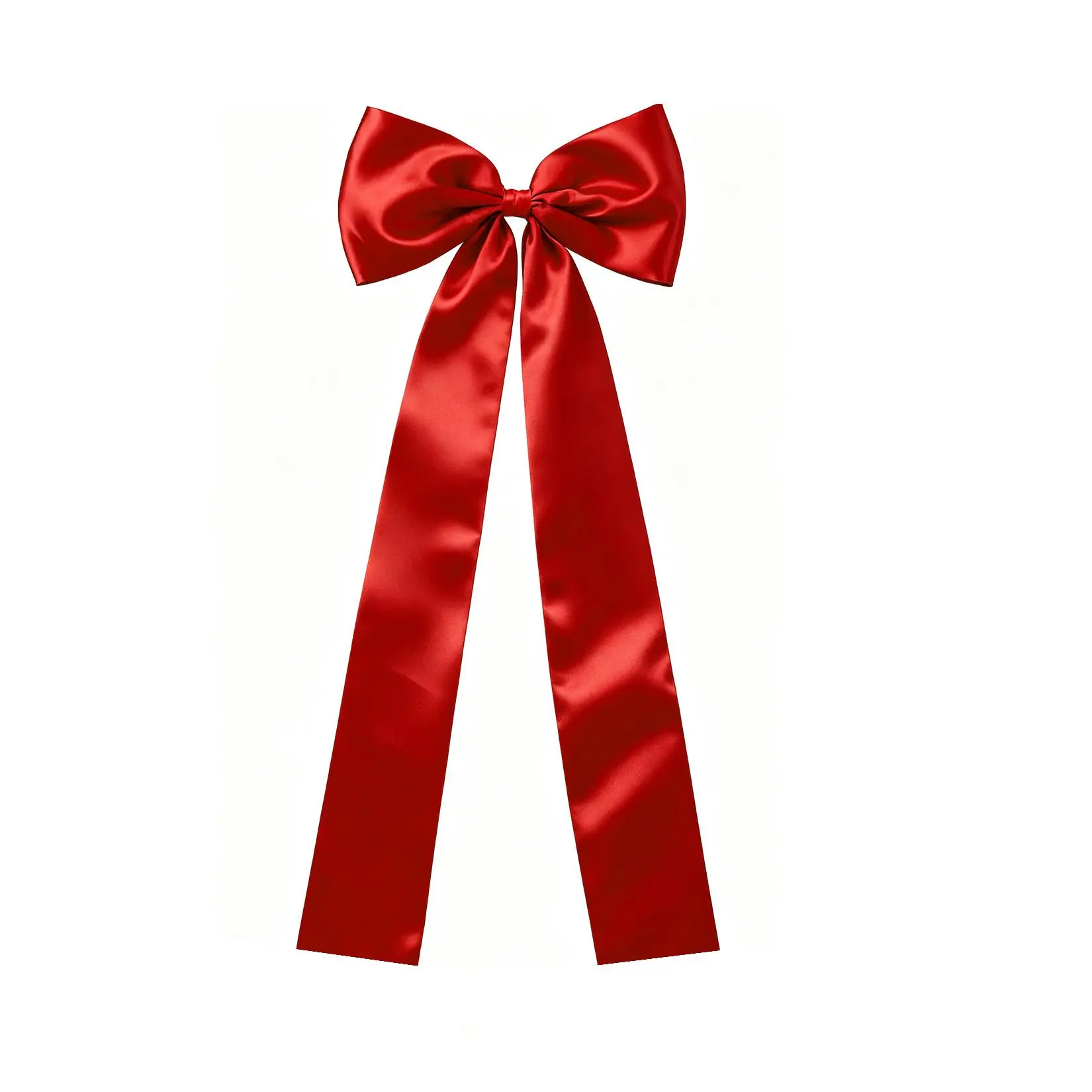 Oversized Satin Classic Christmas Tree Topper Bow, 23x63 in Large Holiday Decor - Wrinkle-Free, Luxurious, Easy to Install, Reusable - Red, Burgundy, Gold, Black, Pink for Tree, Wreath, Classic Bow, Traditional