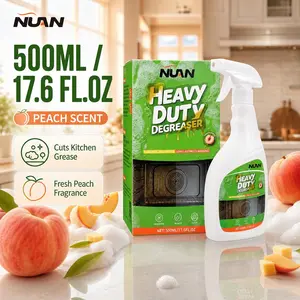 NUAN heavy duty degreaserNUAN FastActing Kitchen Cleaner – Powerful Degreaser for Oil Stains on Stoves