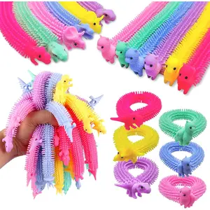 20 PCS Stretchy Fidget Toy,Colorful Stretchy Strings Fidget Toy for Children's Day Gift,Kids,Adults,Boys,Girls,Stress Relief,Calming and Relaxing Presentfidget toys