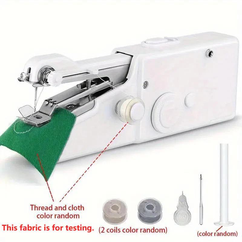 Mini Handheld Sewing Machine (No Battery Included), 1-Count Portable Electric Stitcher, Sewing Supply for Home Use, Gift for Mom, Fall Essential, Gift and Multifunctional Home Sewing Tool