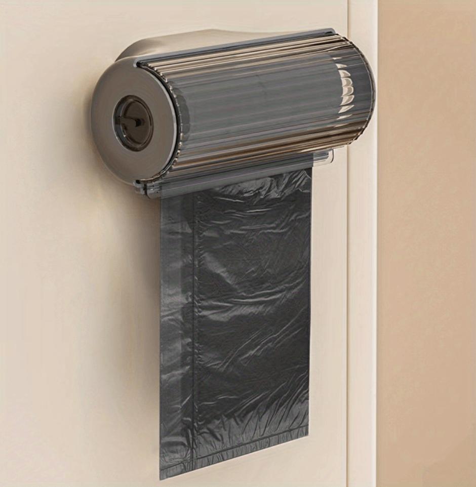 Storage Box for Small And Medium Trash Bags, a Dispenser for Garbage Bags Suitable for Kitchen And Bathroom Use, Designed to Organize Trash Bags, Not Suitable for 13-Gallon Bags