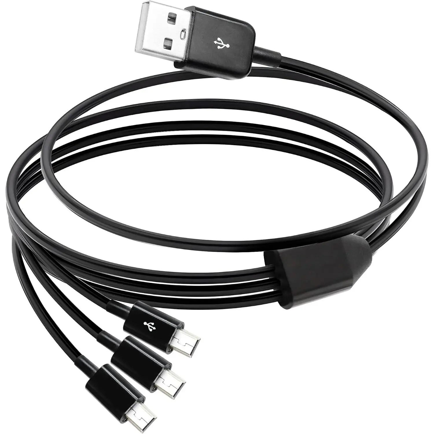 USB Splitter Y ,3 in 1 USB 2.0 A Male to 3 Female