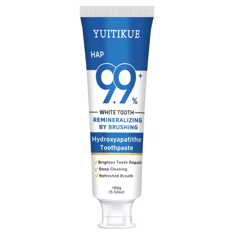 Yuitikue High Concentration Hap Toothpaste, 100g, Whitening, Tea & Coffee Stain Remover, Mint Flavor, Oral Care, Long-Term Use