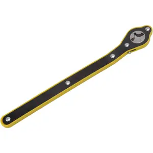 1PCS Heavy-Duty Steel Ratchet Spanner, one-hand operation with speed handle. Durable and widely compatible, portable for travel. Ideal hand tool for repairing and maintaining cars, motorcycles and various metal equipment in daily use