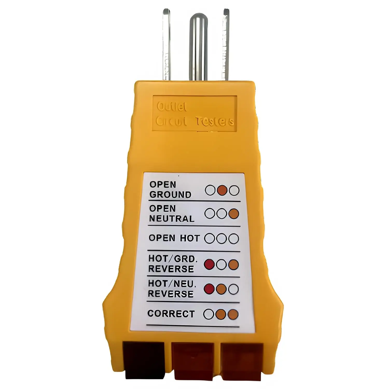 Outlet Tester, Socket Tester for Standard North  AC Electrical Outlets, Receptacle Tester for Plug  Test
