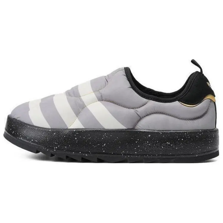adidas Originals Puffylette Directional Round Toe Slip-On Shock Absorbing Durable Low-Top Casual Shoes IF4327