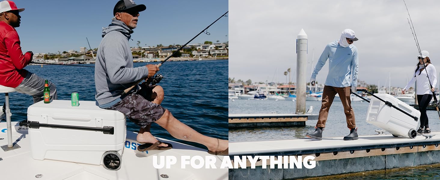 Igloo Maxcold Glide 110Qt Wheeled Cooler |   Insulated Hard Shell Ice Chest