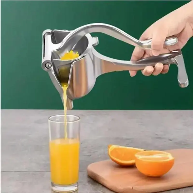 Cochildor Manual hand press Juicers,Hand Juicer Squeezer - Aluminum Manual Press Juicer with Ergonomic Grip for Efficient Juice Extraction of Pomegranates Citrus & More, Durable Compact Easy to Use & Clean Manual Citrus Juicer.