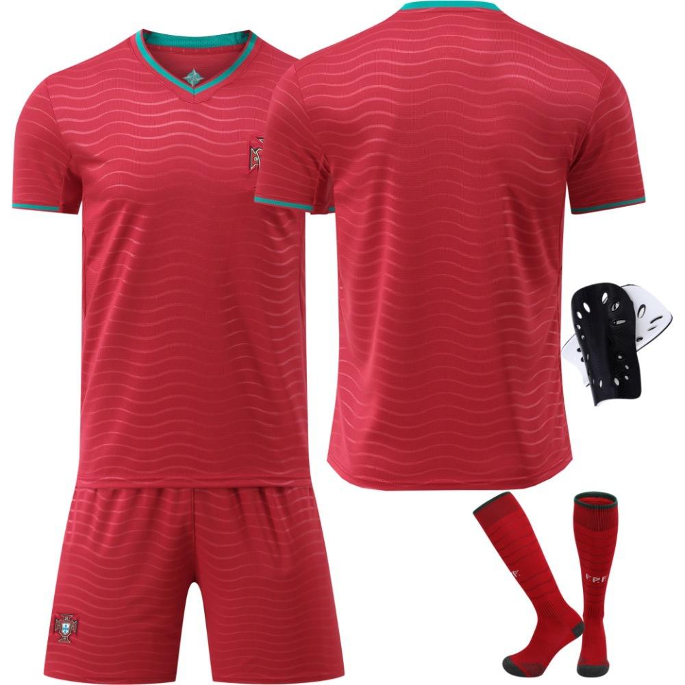 2026 World Cup Portugal Home Jersey Set - Men's Soccer Jersey