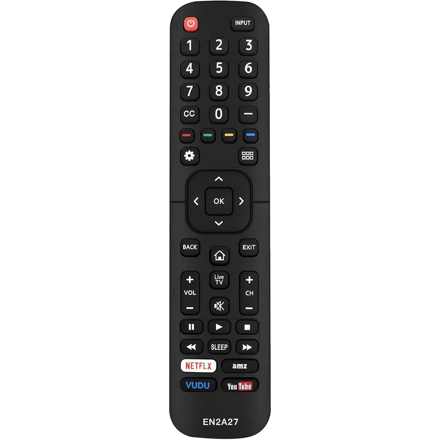 New Replacement Universal Sharp aquos TV Remote Control EN2A27 Compatible with Sharp Hisense Remote Control LCD LED HDTV Smart TV Remote Control