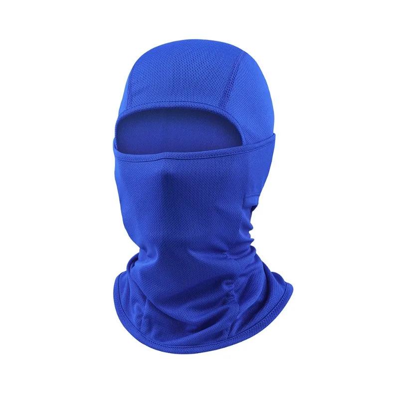 1pc Women Men's Balaclava Sun Protection Electric Bicycle Motorcycle Full Face Mask Ice Silk Headgear Cycling Spring Summer