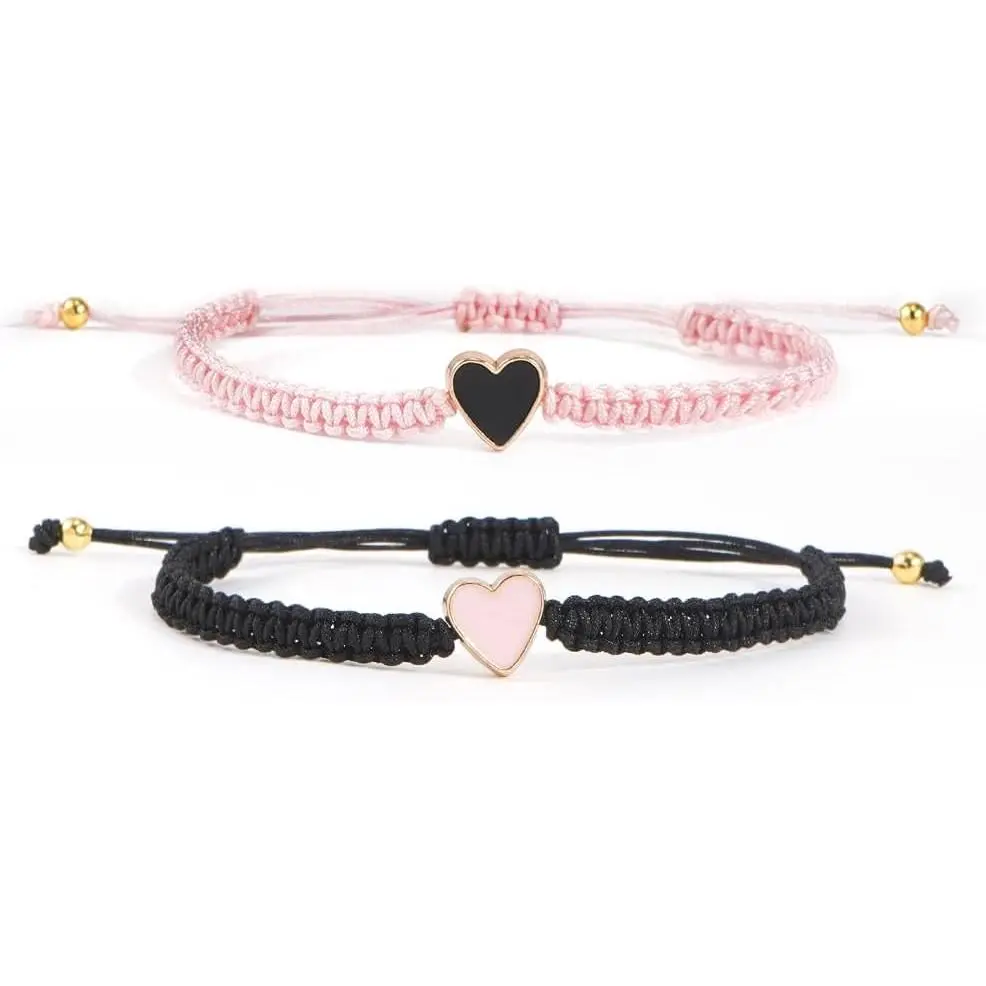 Valentine’s Day 2 count  Couples Bracelets for Women Stretch Bracelet Set  Birthday Party Gifts