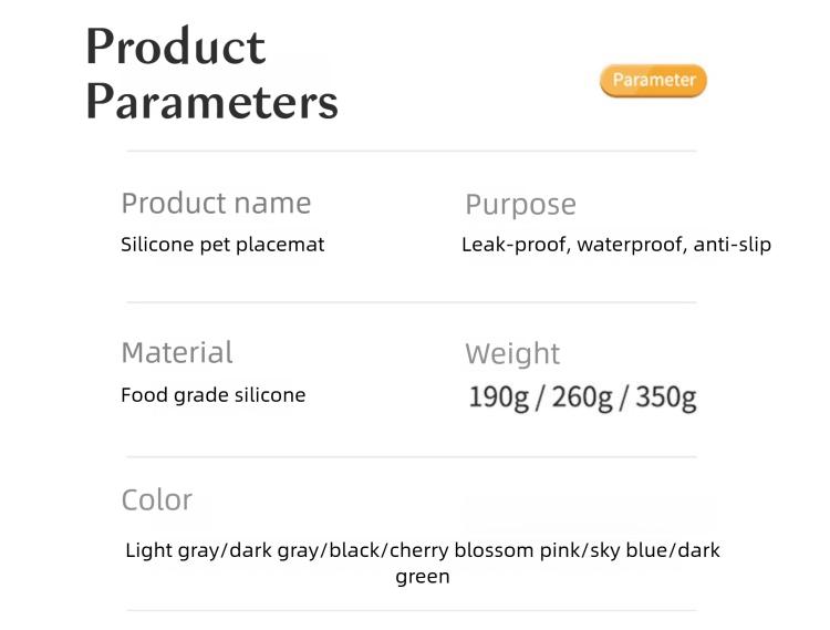 Stop Messy Floors!48cm Silicone Mat for Dog Bowls, Raised Edge, Anti-Spill, Dishwasher Safe, Non-Slip