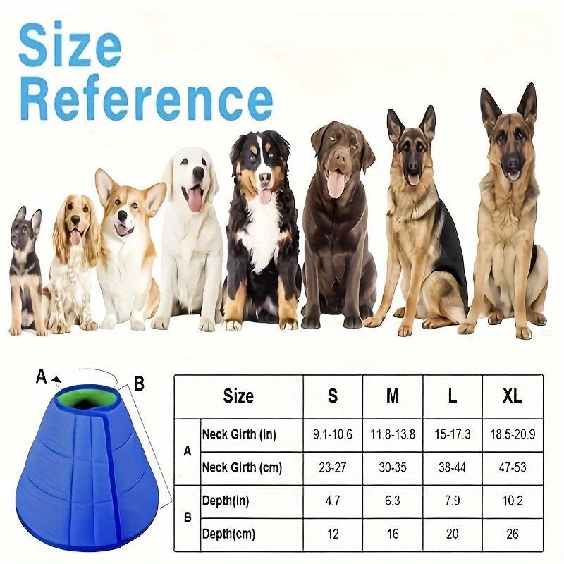 Soft Clear Pet Recovery Cone |   Anti-Lick Elizabethan Collar |   Cats & Dogs