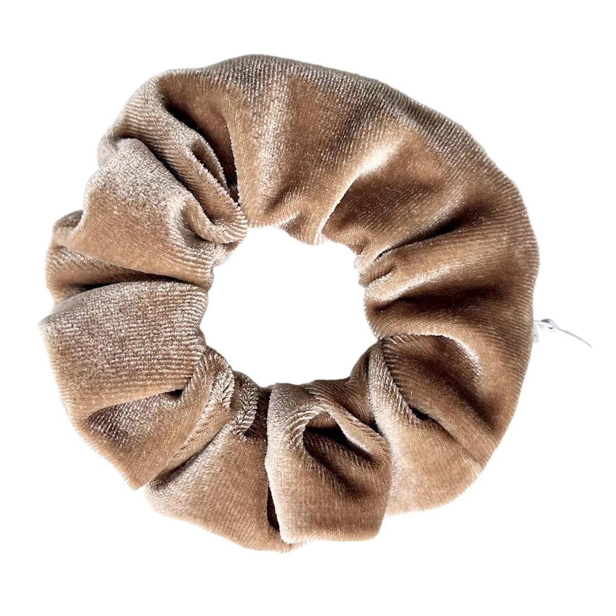 Velvet Hair Scrunchie with Hidden Pocket, Multi-Functional Storage Bag for Cash and Small Items, Travel Essential for College Girls