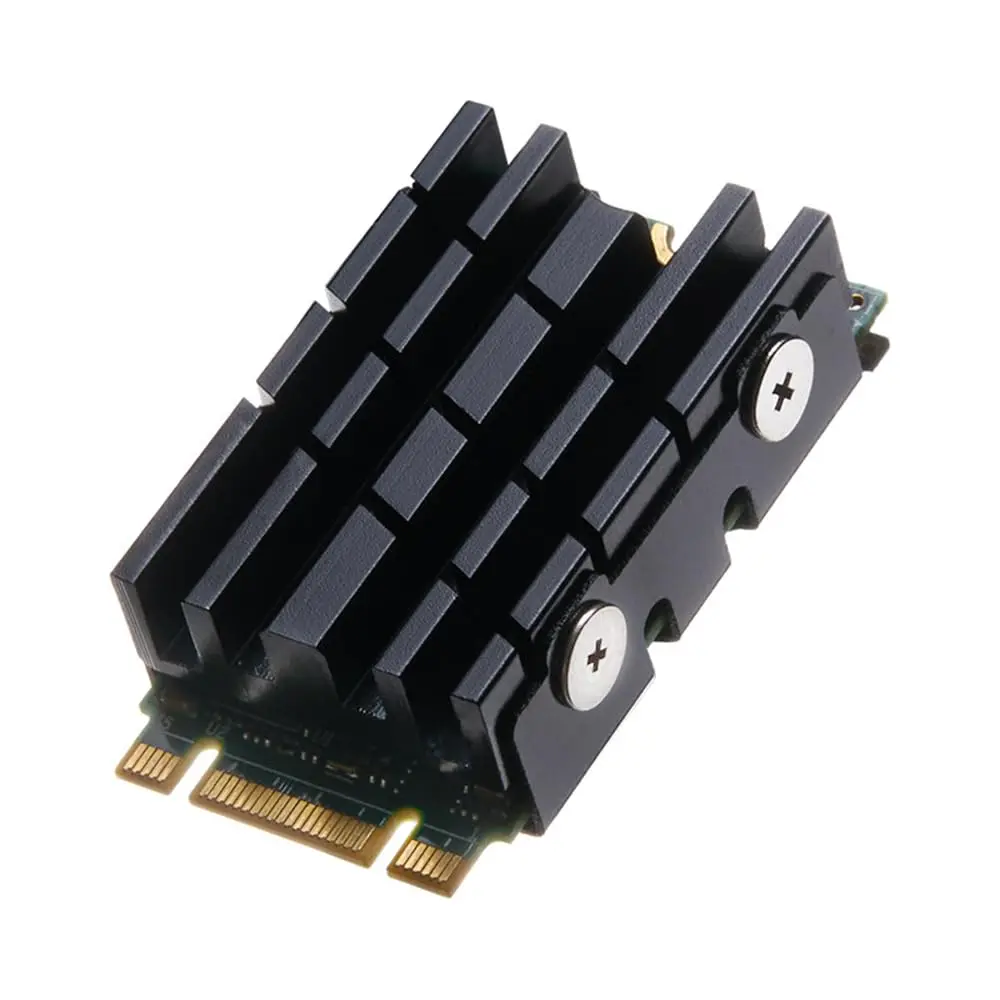 M.2 2242 SSD Heatsink, 2242 NVME SSD Heat Sink  2242 Heatsink with Thermal Pads for 2242 Solid Hard Drive