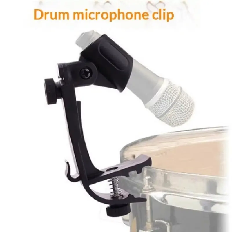 French horn microphone stand drum mic holder shockproof mic stand musical instrument accessory stand drum mic clip Stabilizer
